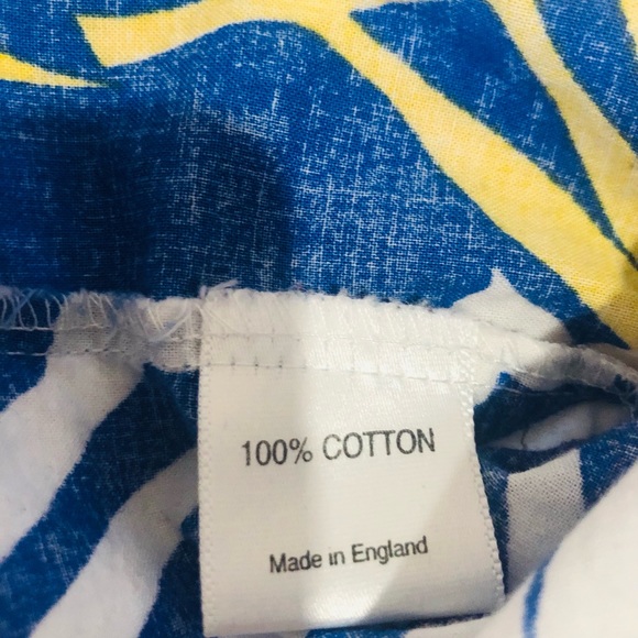 vintage MAU MAU  men's M medium  White Flower HAWAIIAN short sleeve shirt !! - Picture 7 of 11